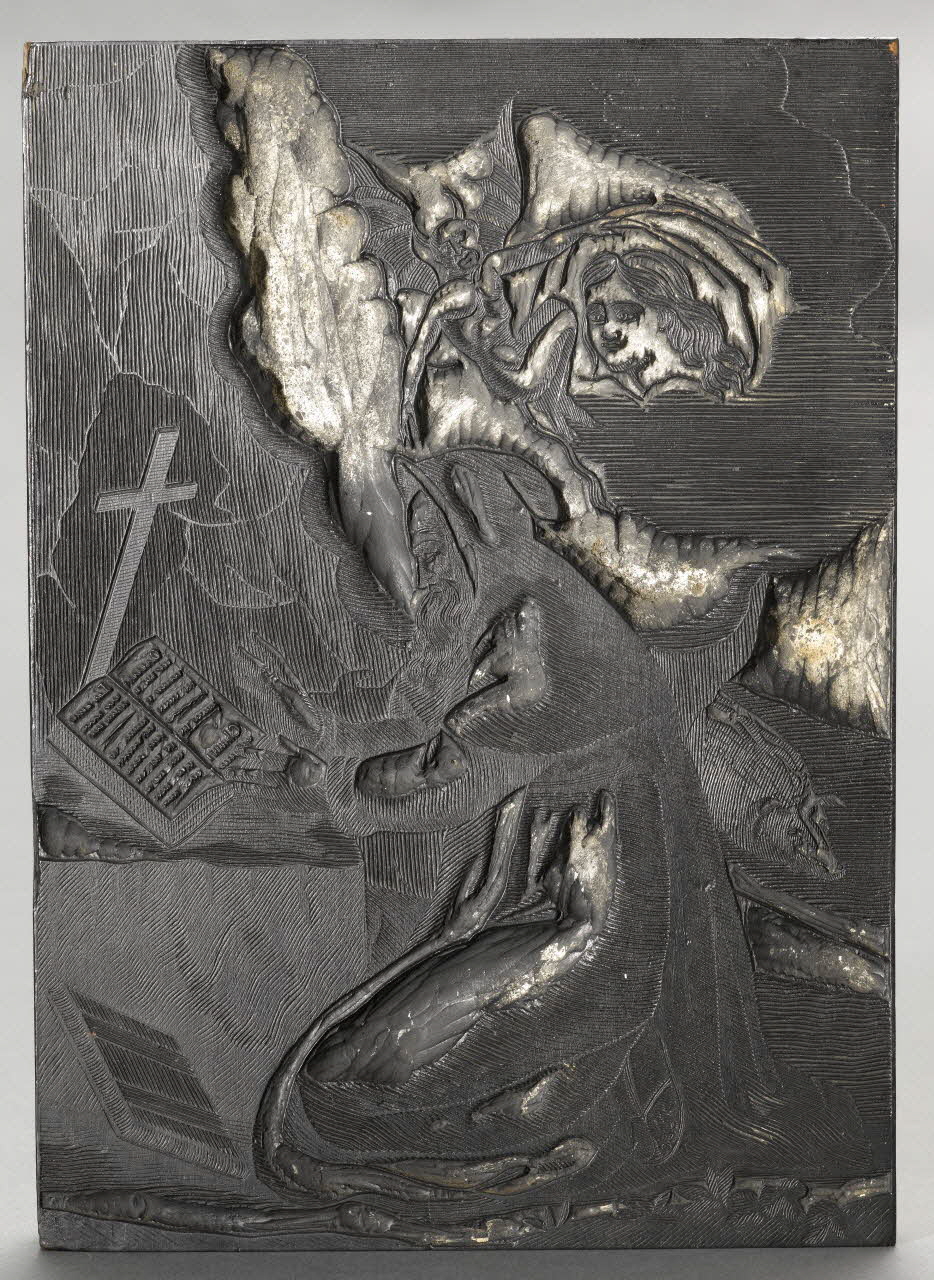 bois d'impression ST. ANTOINE 1955.57.31 Photo RMN-Grand Palais (Mucem)