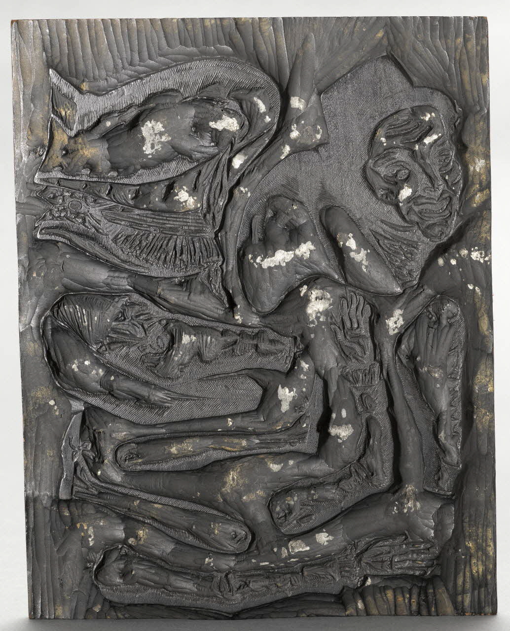 bois d'impression MAYEUX : pantin à découper et à monter 1955.57.34 Photo RMN-Grand Palais (Mucem)