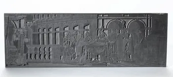 bois d'impression Baptême du Duc de Bordeaux 1821 1954.18.28 Photo RMN-Grand Palais (Mucem)