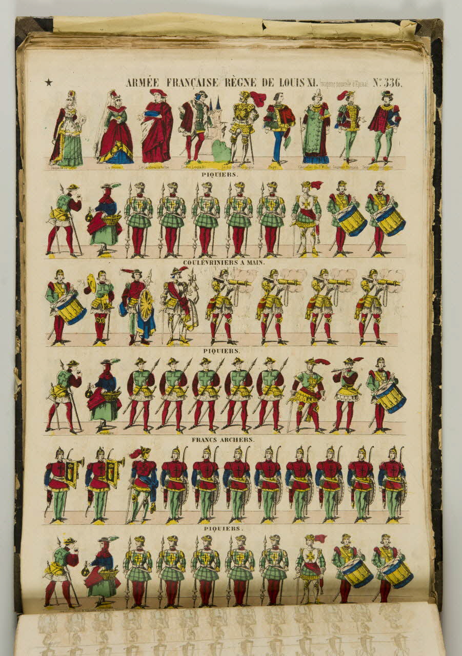 album ARMEE FRANCAISE REGNE DE LOUIS XI. 1953.86.5771 Photo