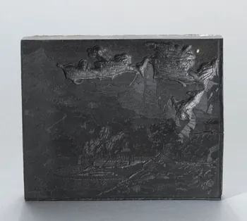 bois d'impression Tombe de Napoléon à Sainte-Hélène France 1842 1954.18.53 Photo RMN-Grand Palais (Mucem)