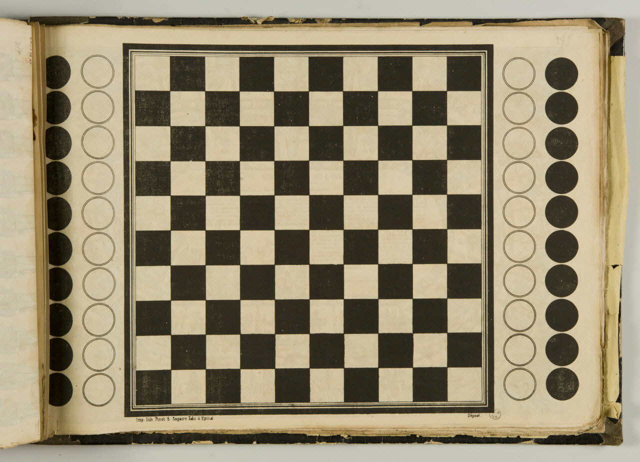 album Jeu de dames. 1953.86.5794 Photo