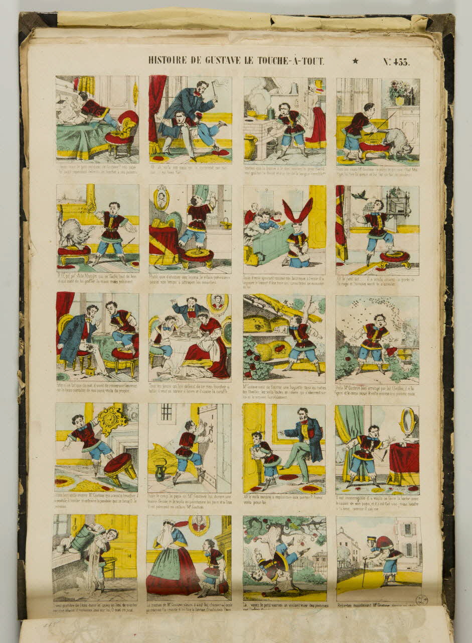 album HISTOIRE DE GUSTAVE LE TOUCHE-A-TOUT. 1953.86.5810 Photo