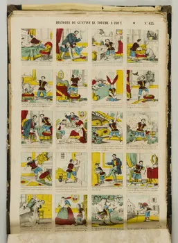 album HISTOIRE DE GUSTAVE LE TOUCHE-A-TOUT. 1953.86.5810 Photo