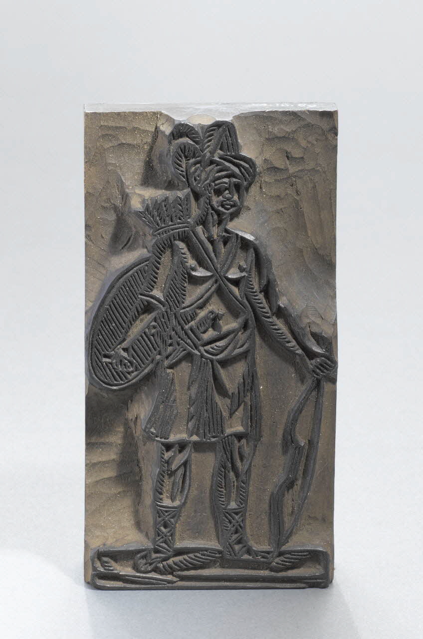 bois d'impression Sauvage 1954.18.89 Photo RMN-Grand Palais (Mucem)