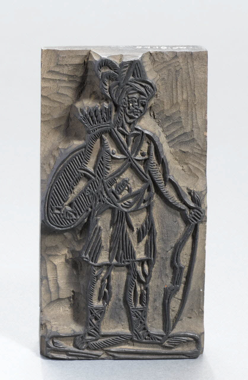 bois d'impression Sauvage 1954.18.90 Photo RMN-Grand Palais (Mucem)