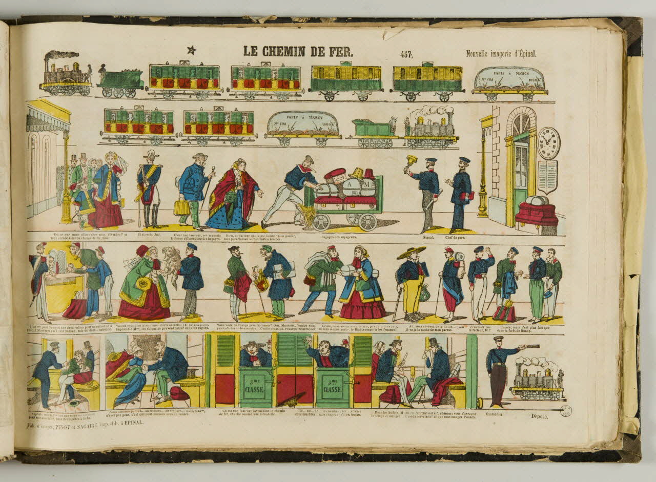 album LE CHEMIN DE FER. 1953.86.5814 Photo