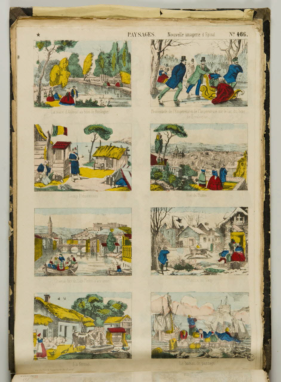 album PAYSAGES. 1953.86.5823 Photo