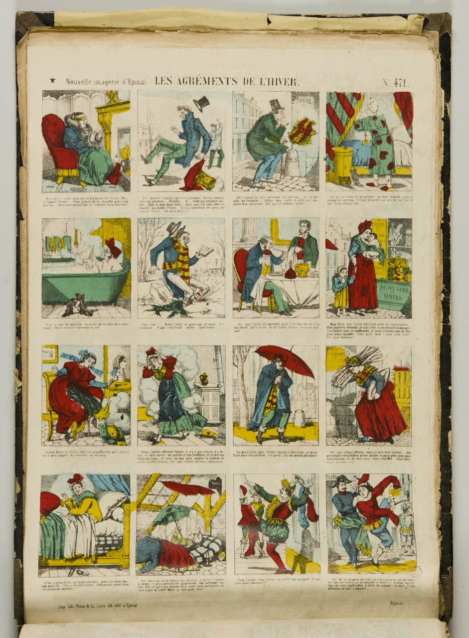 album LES AGREMENTS DE L'HIVER. 1953.86.5827 Photo