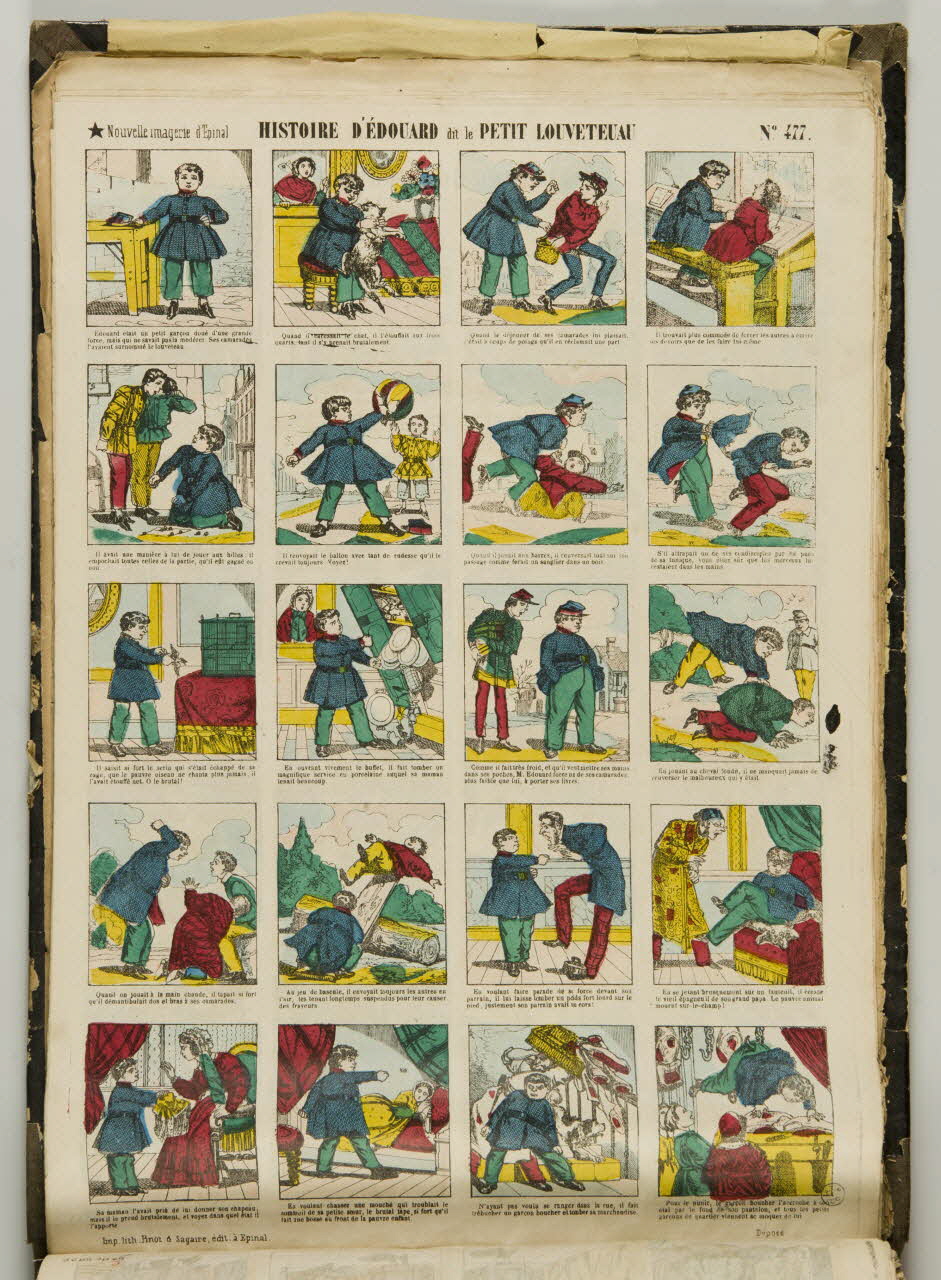 album HISTOIRE D'EDOUARD dit le PETIT LOUVETEUAU 1953.86.5833 Photo