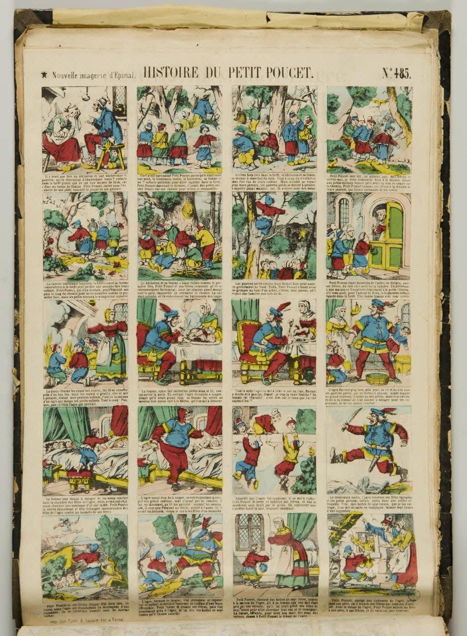 album HISTOIRE DU PETIT POUCET. 1953.86.5841 Photo