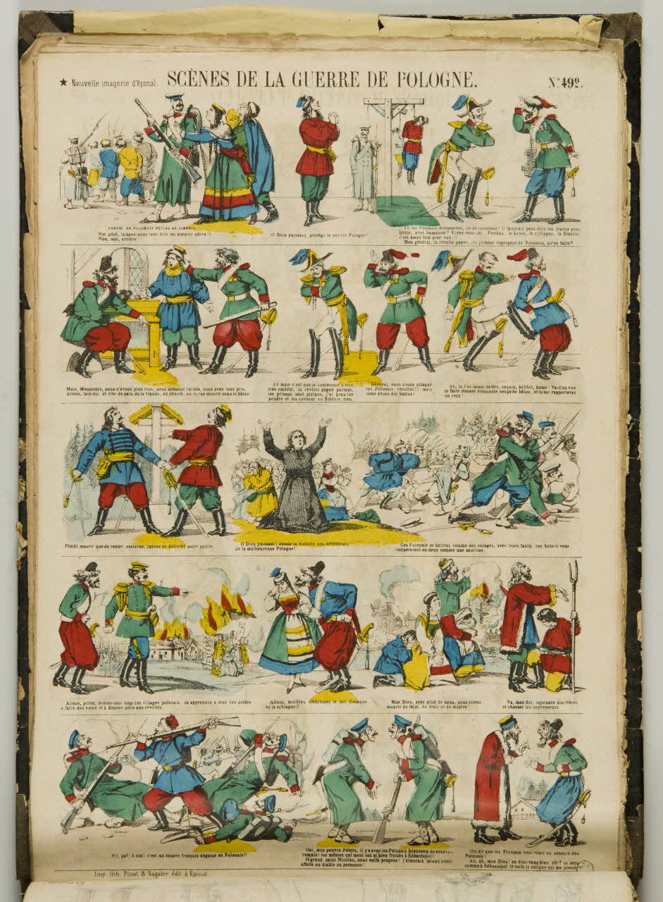 album SCENES DE LA GUERRE DE POLOGNE. 1953.86.5848 Photo