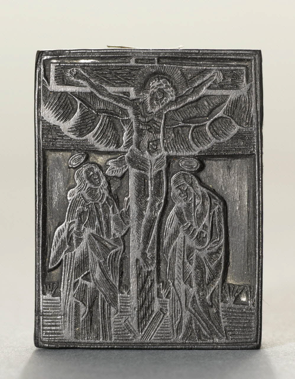 bois d'impression Crucifixion 1977.3.32 Photo RMN-Grand Palais (Mucem)