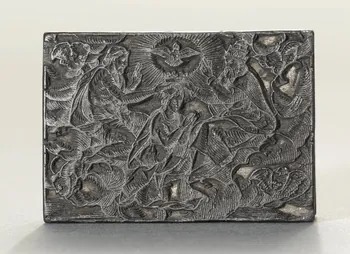 bois d'impression Couronnement de la Vierge 1977.3.33  Photo RMN-Grand Palais (Mucem)