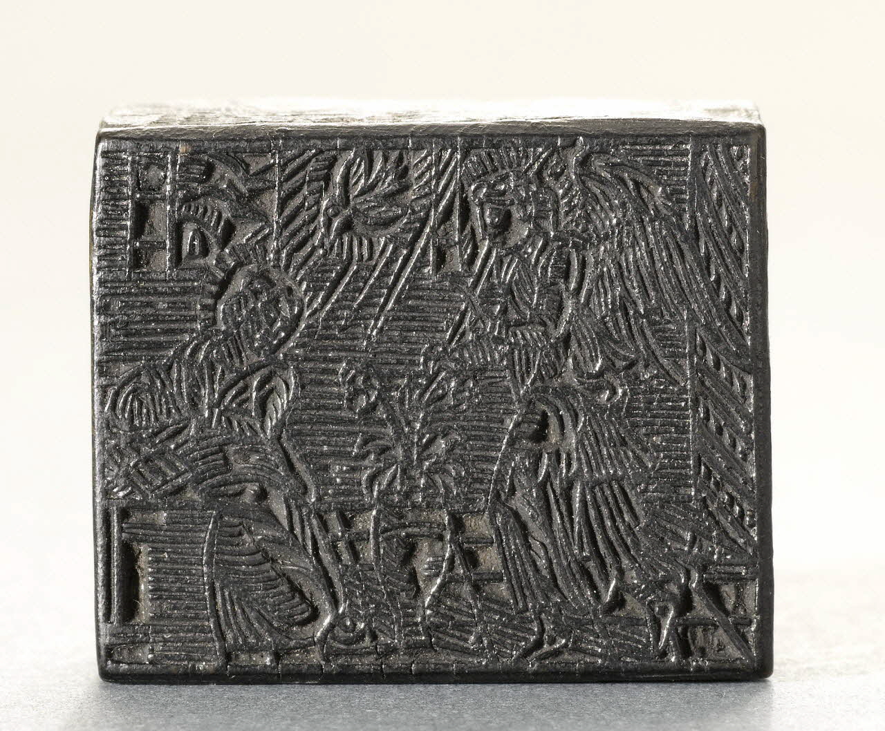 bois d'impression Annonciation 1977.3.35 Photo RMN-Grand Palais (Mucem)