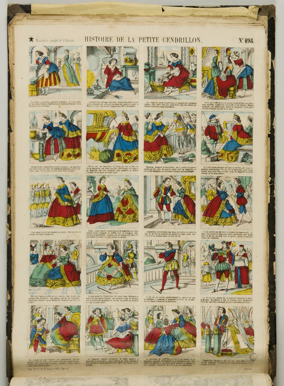 album HISTOIRE DE LA PETITE CENDRILLON. 1953.86.5854 Photo