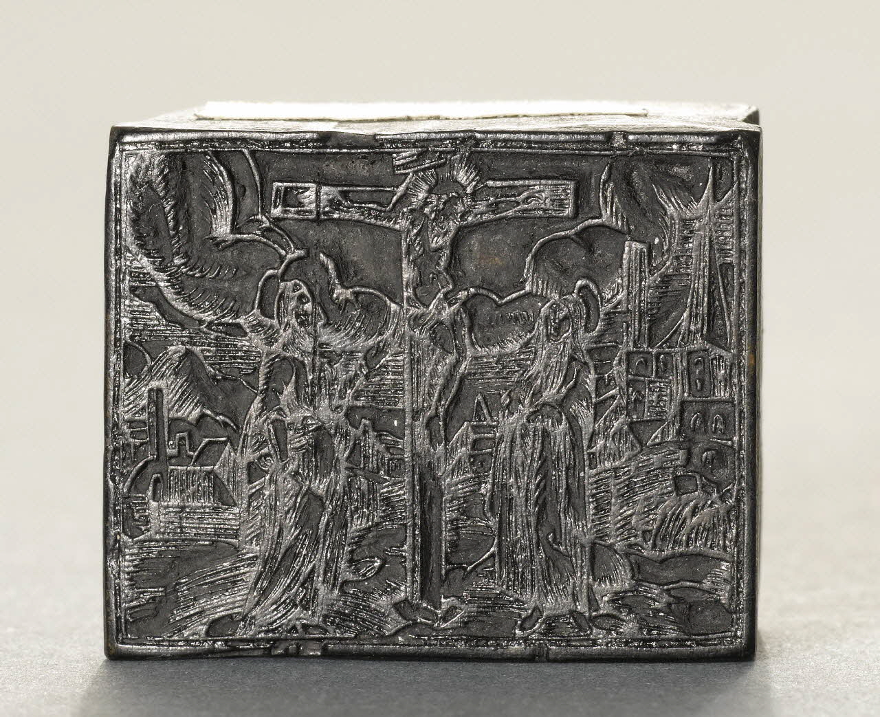 bois d'impression Crucifixion 1977.3.39 Photo RMN-Grand Palais (Mucem)