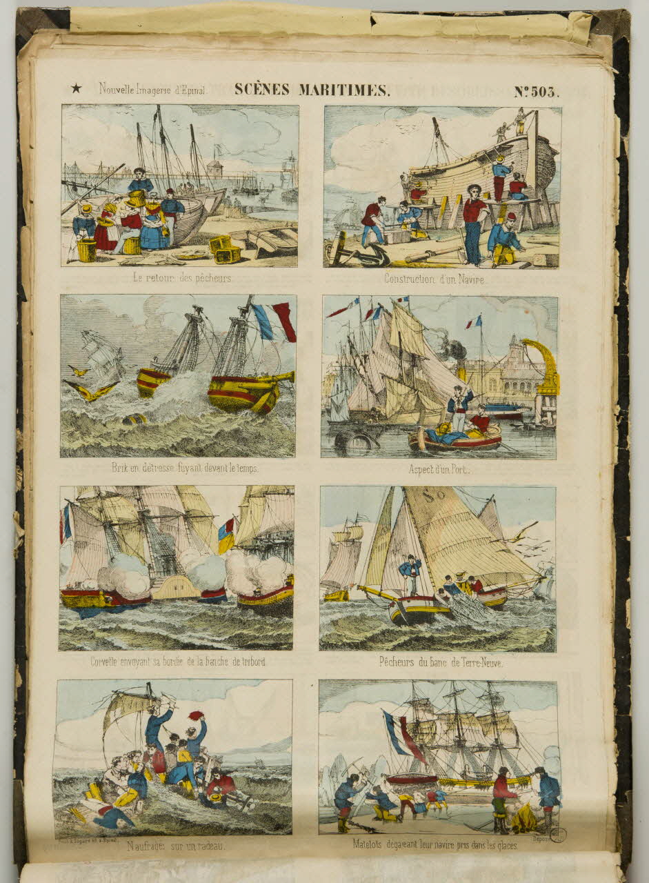 album SCENES MARITIMES. 1953.86.5859 Photo