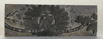 bois d'impression Elément de moule pour permis de port d'armes 1977.3.17.4  Photo RMN-Grand Palais (Mucem)