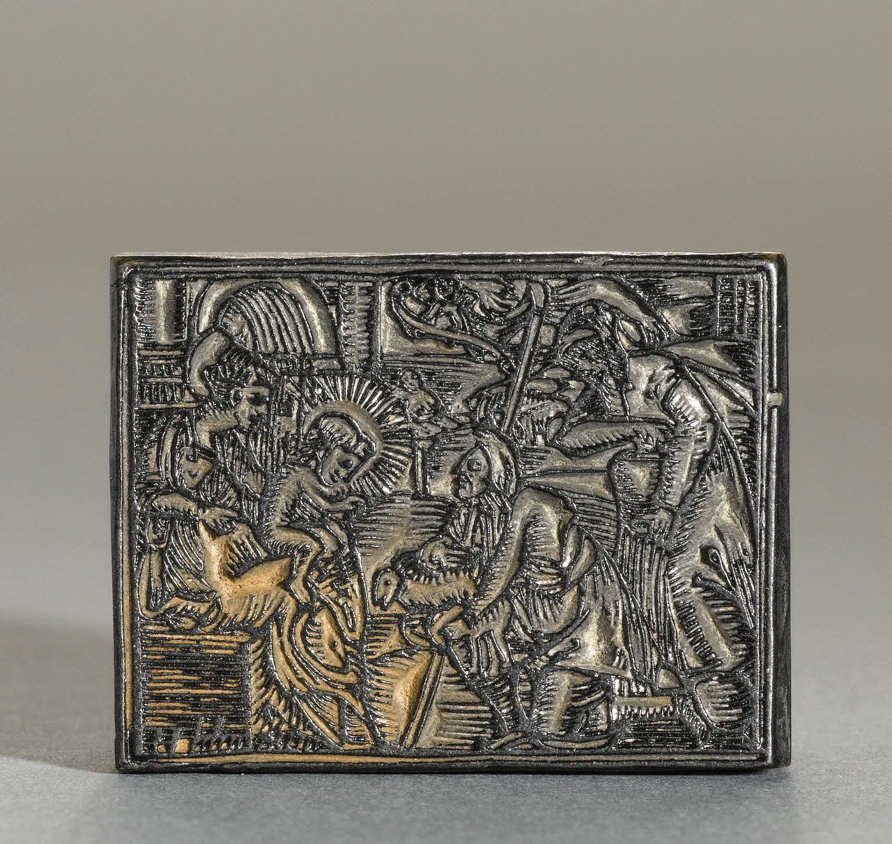 bois d'impression Adoration des Bergers 1977.3.37 Photo RMN-Grand Palais (Mucem)