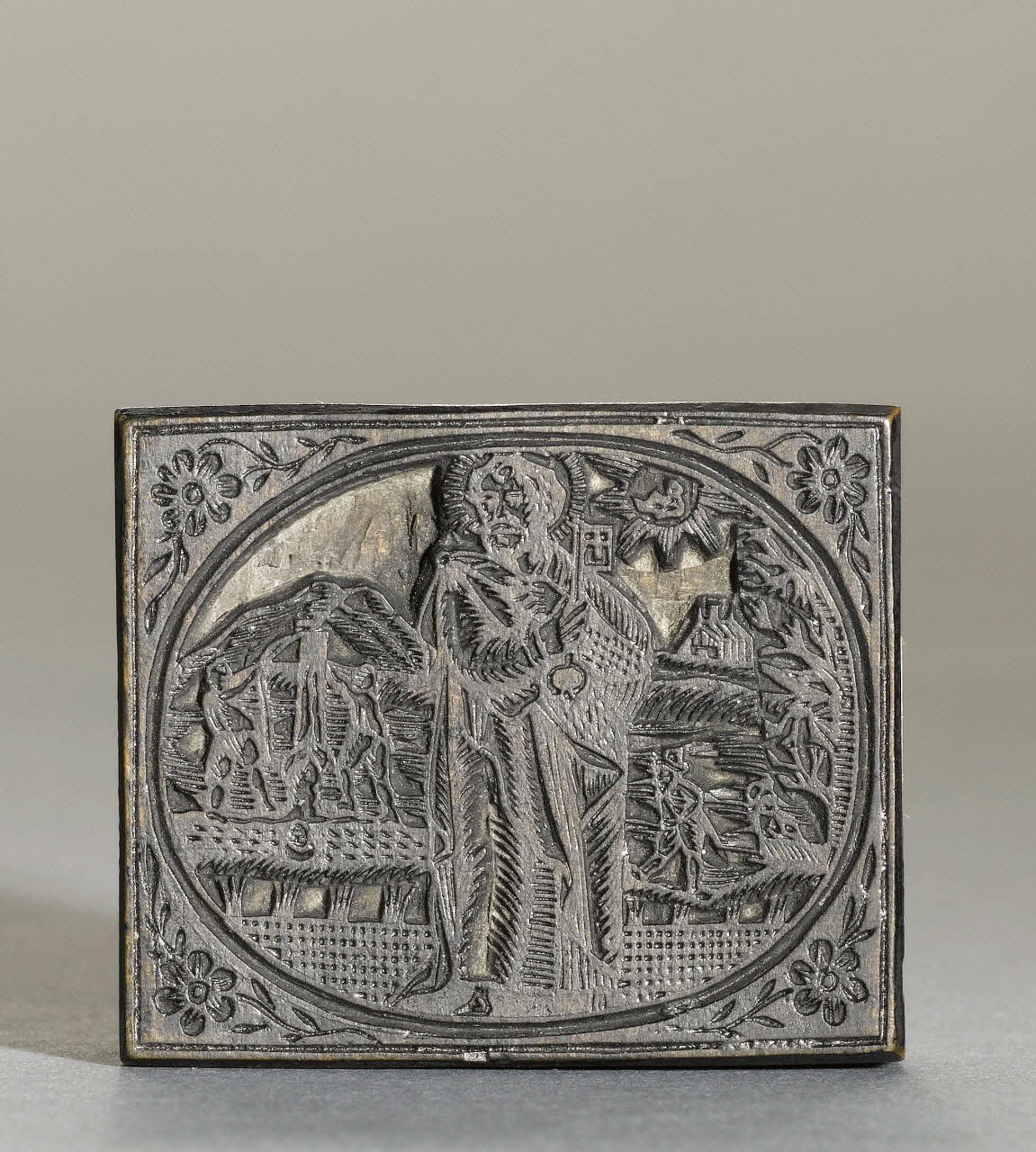 bois d'impression Saint Pierre 1977.3.68 Photo RMN-Grand Palais (Mucem)