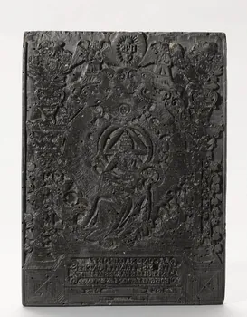 image de confrérie LA CONFRAIRIE DE LA  TRES STE TRINITE FONDEE  EN L'EGLISE PAROISSIALE DU  BOIS GUILLAUME LES ROUEN 1969.87.205 Photo RMN-Grand Palais (Mucem)