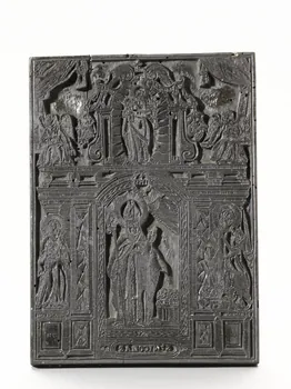 Pierre Le Sueur bois d'impression ST NICOLAS ST ADRIEN STE MADELEINE Haute-Normandie, France 1713 1954.18.114 Photo RMN-Grand Palais (Mucem)