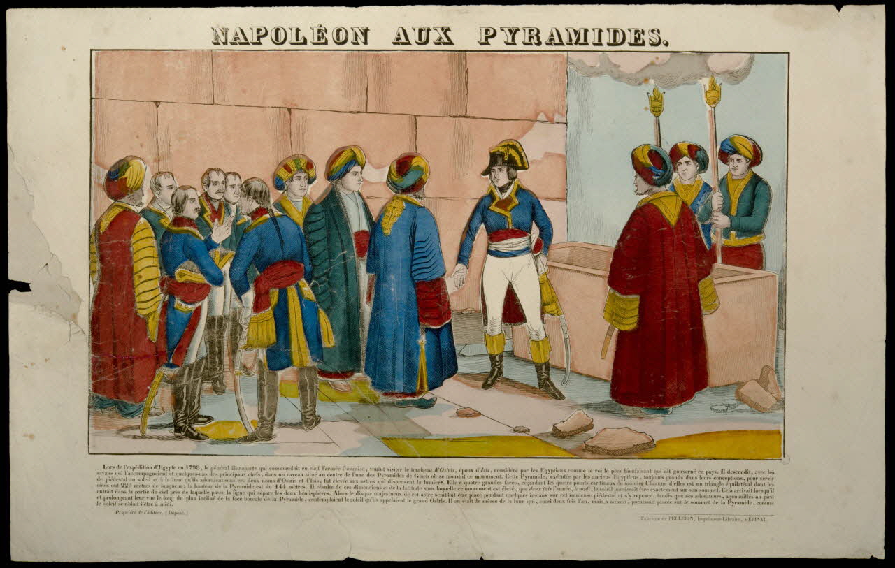 estampe NAPOLEON AUX PYRAMIDES. 1953.86.620 Photo