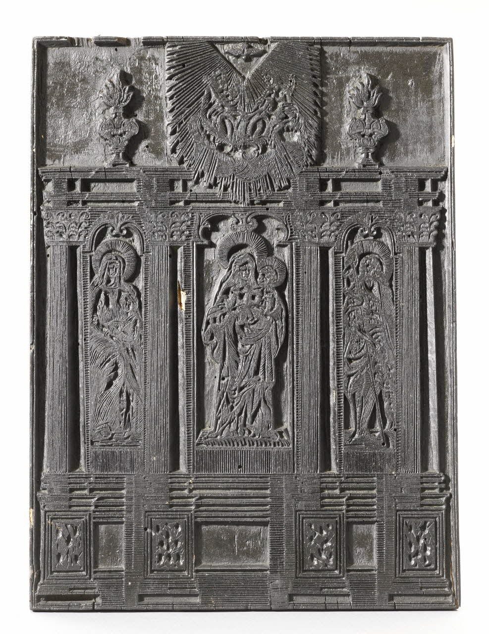 bois d'impression Vierge à l'Enfant 1954.18.121 Photo RMN-Grand Palais (Mucem)
