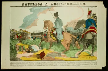 estampe NAPOLEON A ARCIS-SUR-AUBE. 1953.86.628 Photo