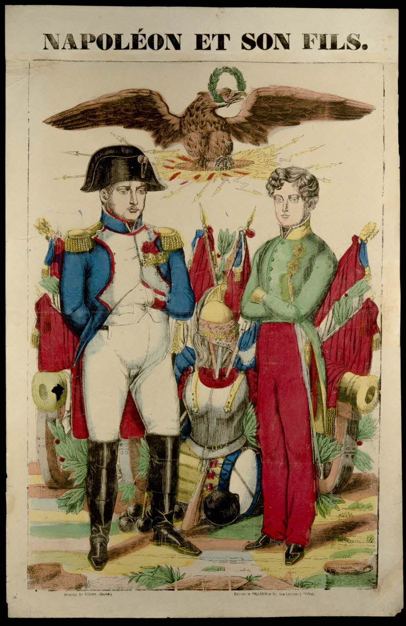estampe NAPOLEON ET SON FILS. 1953.86.633 Photo