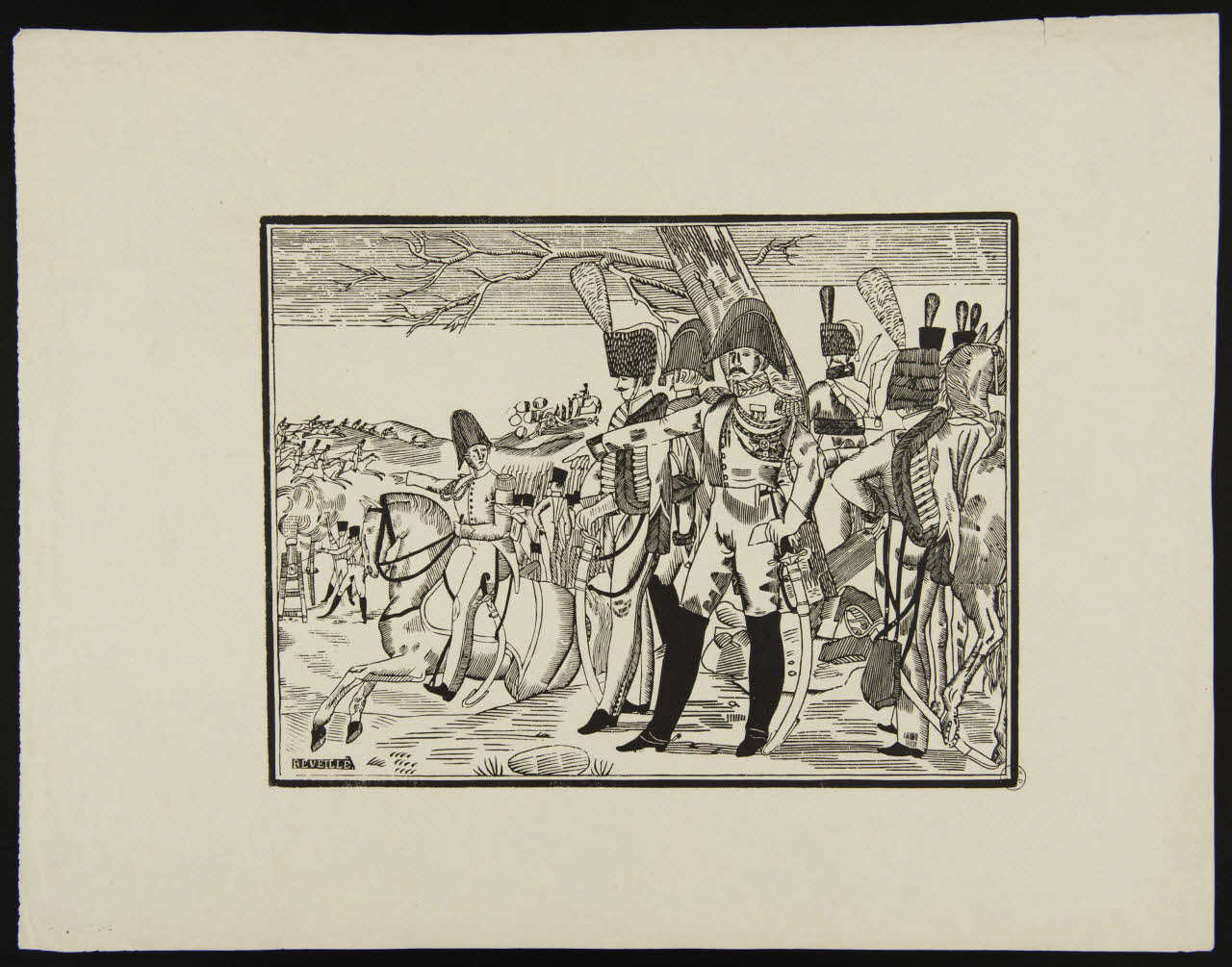 estampe Bataille 1953.86.638 Photo