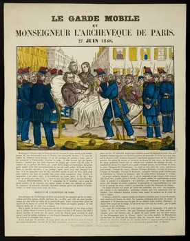 Dembour et Gangel estampe LE GARDE MOBILE. Metz 1840-1852 1953.86.696 Photo