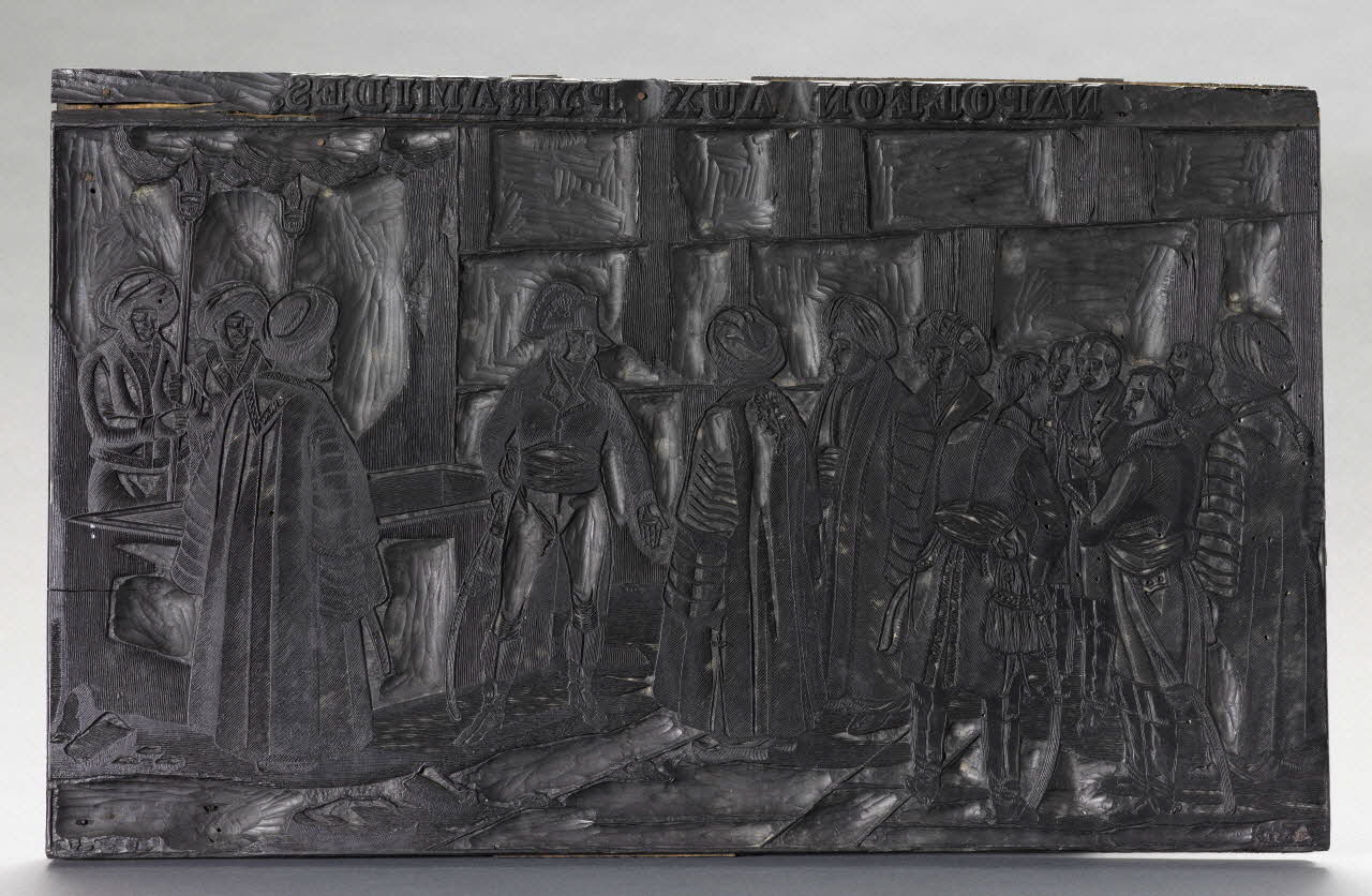 estampe NAPOLEON AUX PYRAMIDES. 1963.75.40 Photo RMN-Grand Palais (Mucem)