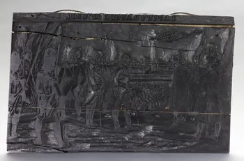 bois d'impression CAPITULATION D'ULM 1980.15.45 Photo RMN-Grand Palais (Mucem)