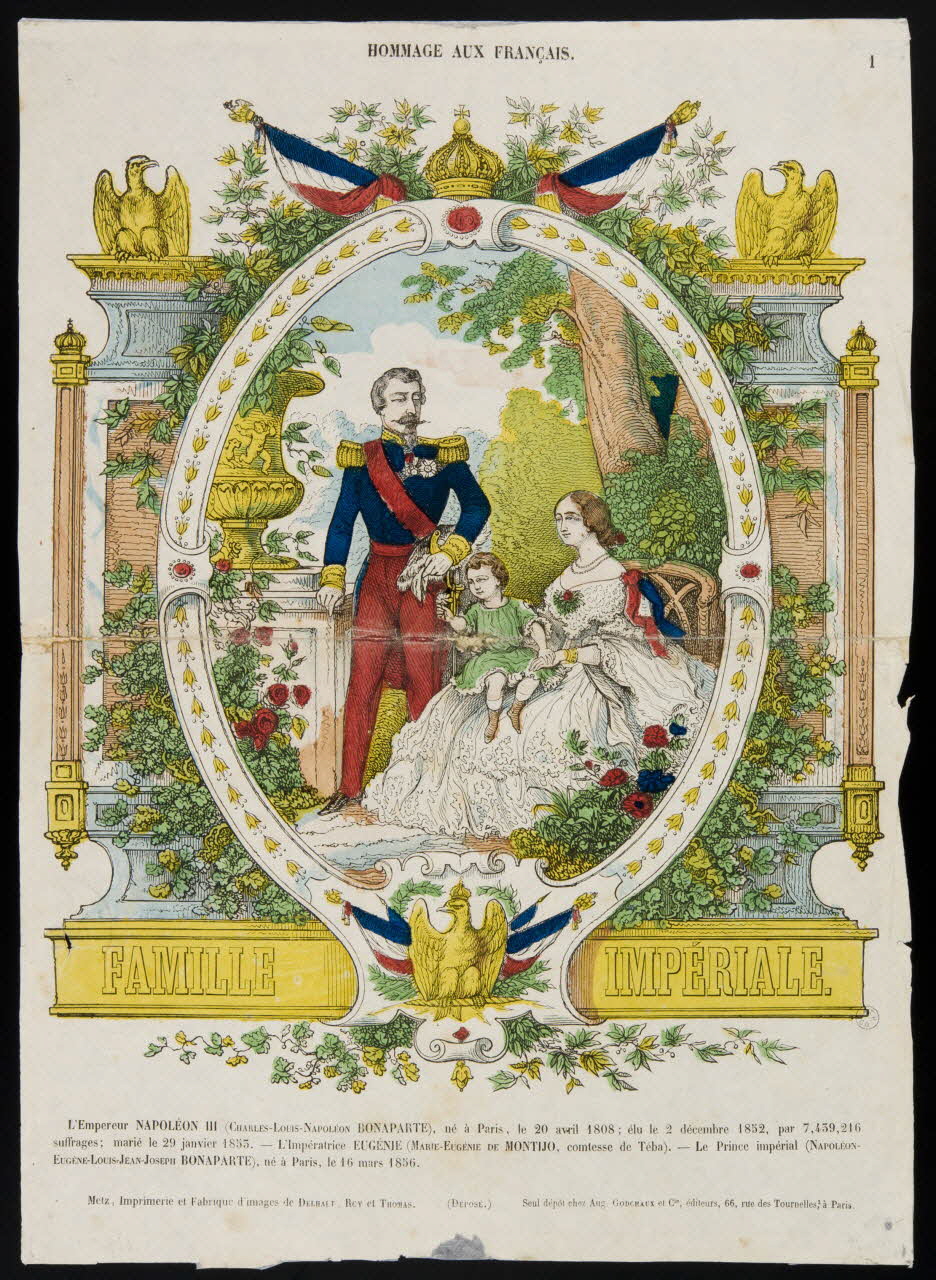estampe FAMILLE IMPERIALE. 1953.86.725 Photo