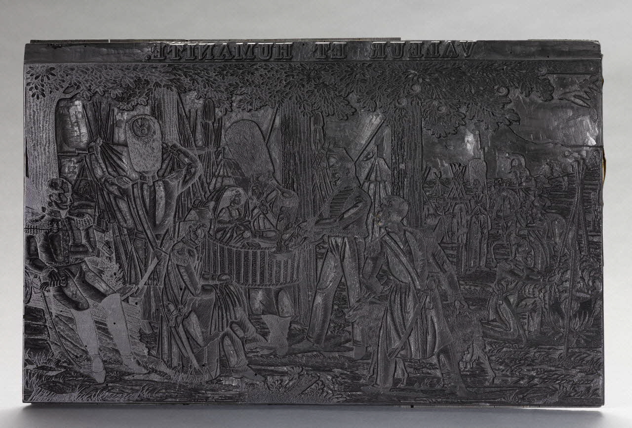 François Georgin ; Pellerin imagerie ancienne VALEUR ET HUMANITE. Lorraine, France 1837 1965.75.247 Photo RMN-Grand Palais (Mucem)