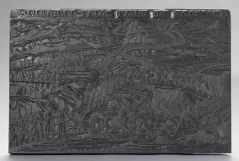 François Georgin ; Pellerin BOIS D'IMPRESSION PASSAGE DU MONT SAINT-BERNARD. Lorraine, France 1831 1986.53.15 Photo RMN-Grand Palais (Mucem)