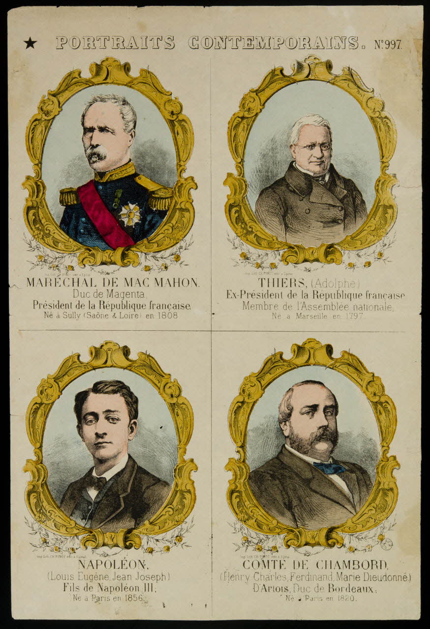 estampe PORTRAITS CONTEMPORAINS. 1953.86.767 Photo (c) Mucem