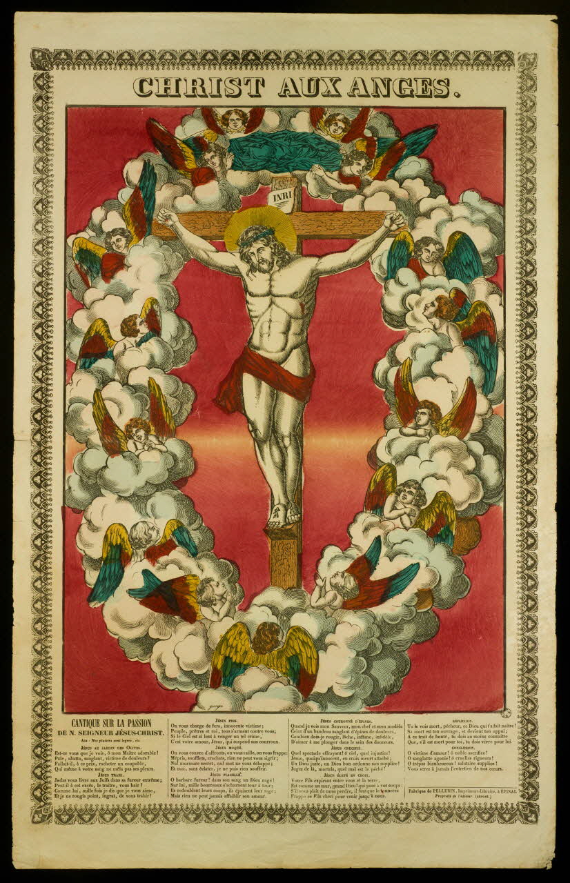 estampe CHRIST AUX ANGES. 1953.86.77 Photo