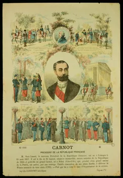 estampe CARNOT  PRESIDENT DE LA REPUBLIQUE FRANCAISE 1953.86.782 Photo