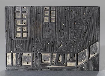 bois d'impression Scène d'exécution 1977.3.25  Photo RMN-Grand Palais (Mucem)