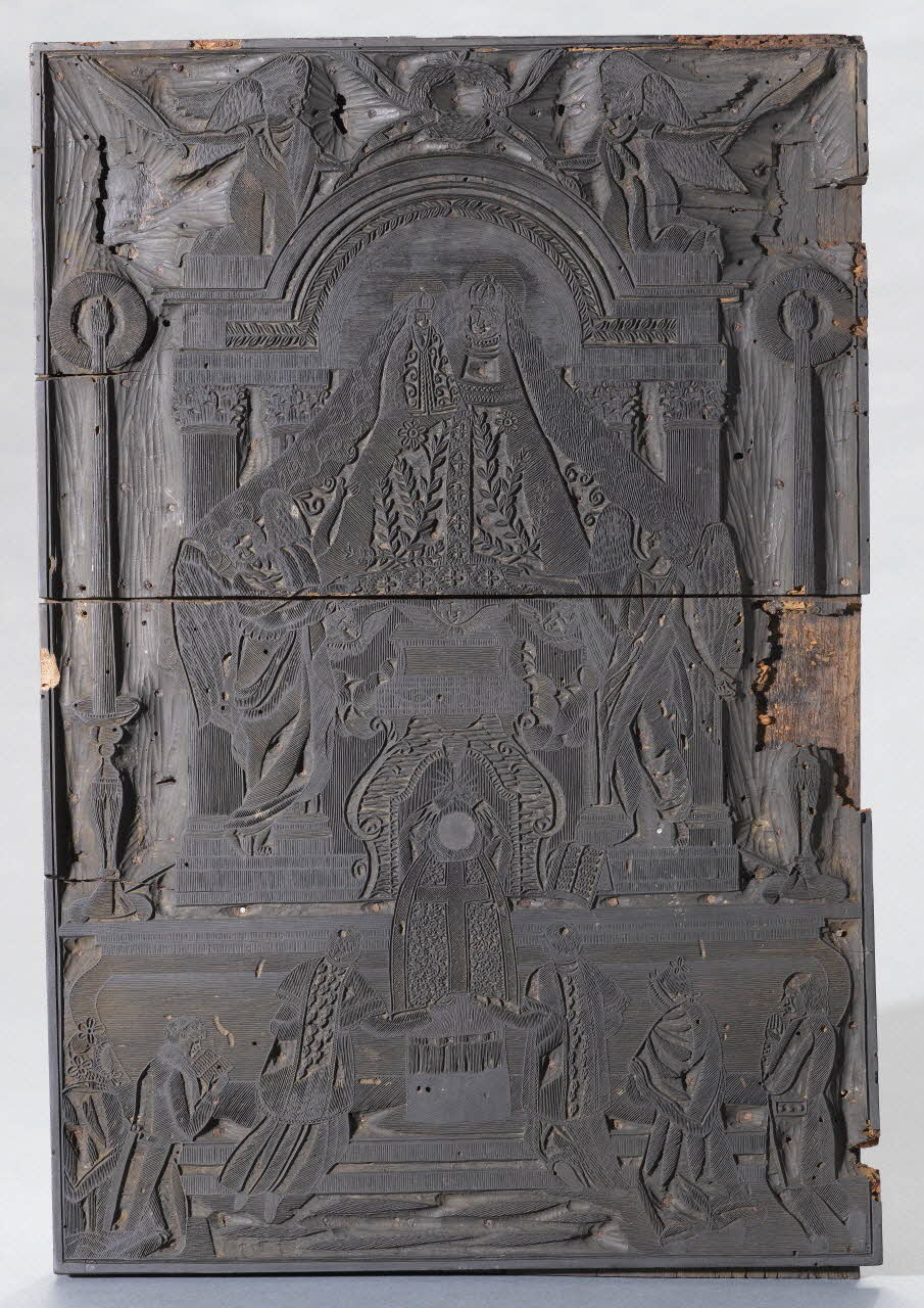 bois d'impression Notre-Dame de Fourvières (?) 1985.4.10  Photo RMN-Grand Palais (Mucem)