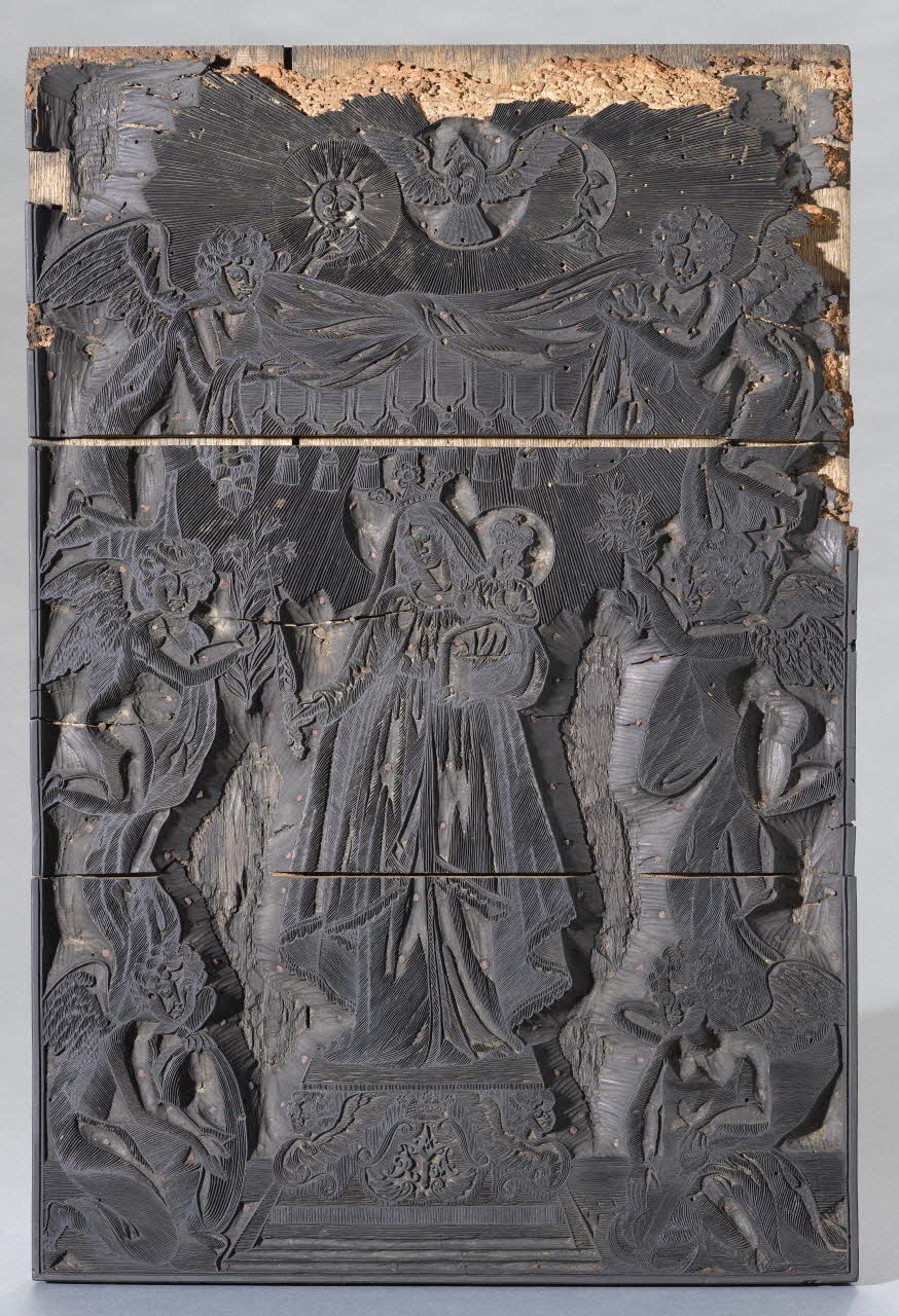 bois d'impression Vierge à l'Enfant 1985.4.11 Photo RMN-Grand Palais (Mucem)