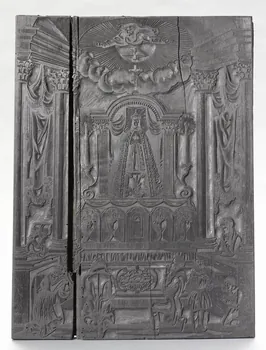 bois d'impression Notre Dame de Liesse 1980.15.9 Photo RMN-Grand Palais (Mucem)