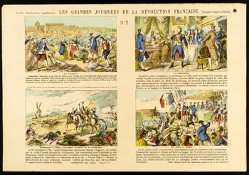 Jean-Charles Olivier-Pinot ; François-Charles Pinot estampe LES GRANDES JOURNEES DE LA REVOLUTION FRANCAISE. Lorraine, France 1875-1888 1953.86.848 Photo