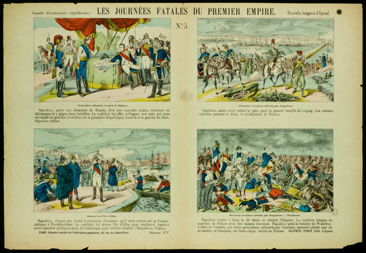 estampe LES JOURNEES FATALES DU PREMIER EMPIRE. 1953.86.854 Photo