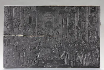 bois d'impression Intérieur de l'Eglise des INVALIDES 1980.15.28  Photo RMN-Grand Palais (Mucem)