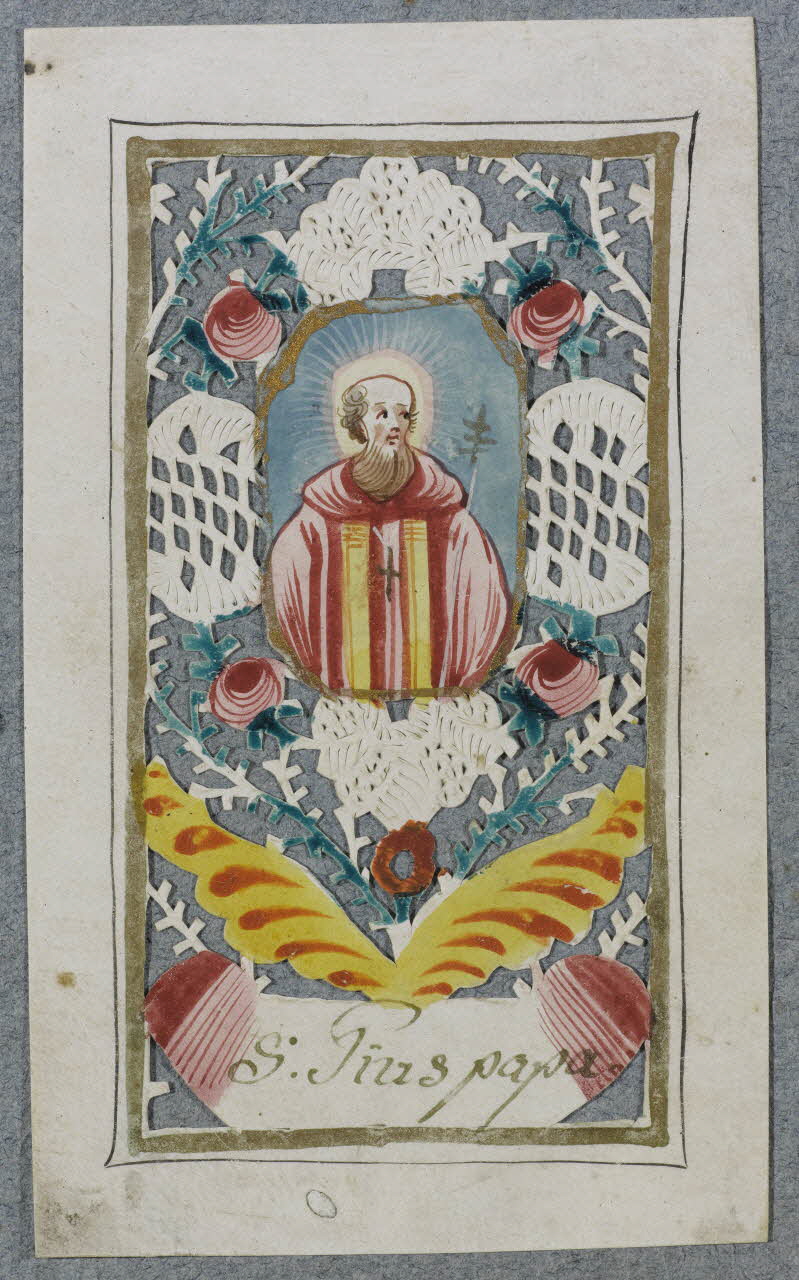 canivet, dessin S. Pius papa 1970.47.36 Photo RMN-Grand Palais (Mucem)