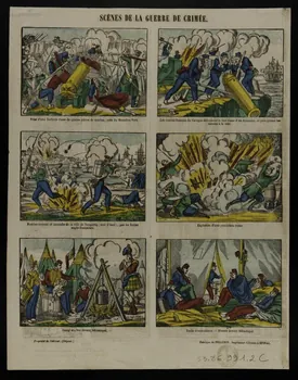 estampe SCENES DE LA GUERRE DE CRIMEE. 1953.86.991.2  Photo